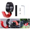 Uqezagpa Aluminum Motorcycle Handlebars Hook, Bag & Helmet Hanger, Bikes Luggage Hook, Foldable, Space Saving, Easy Transport, Secure Hanging view 2
