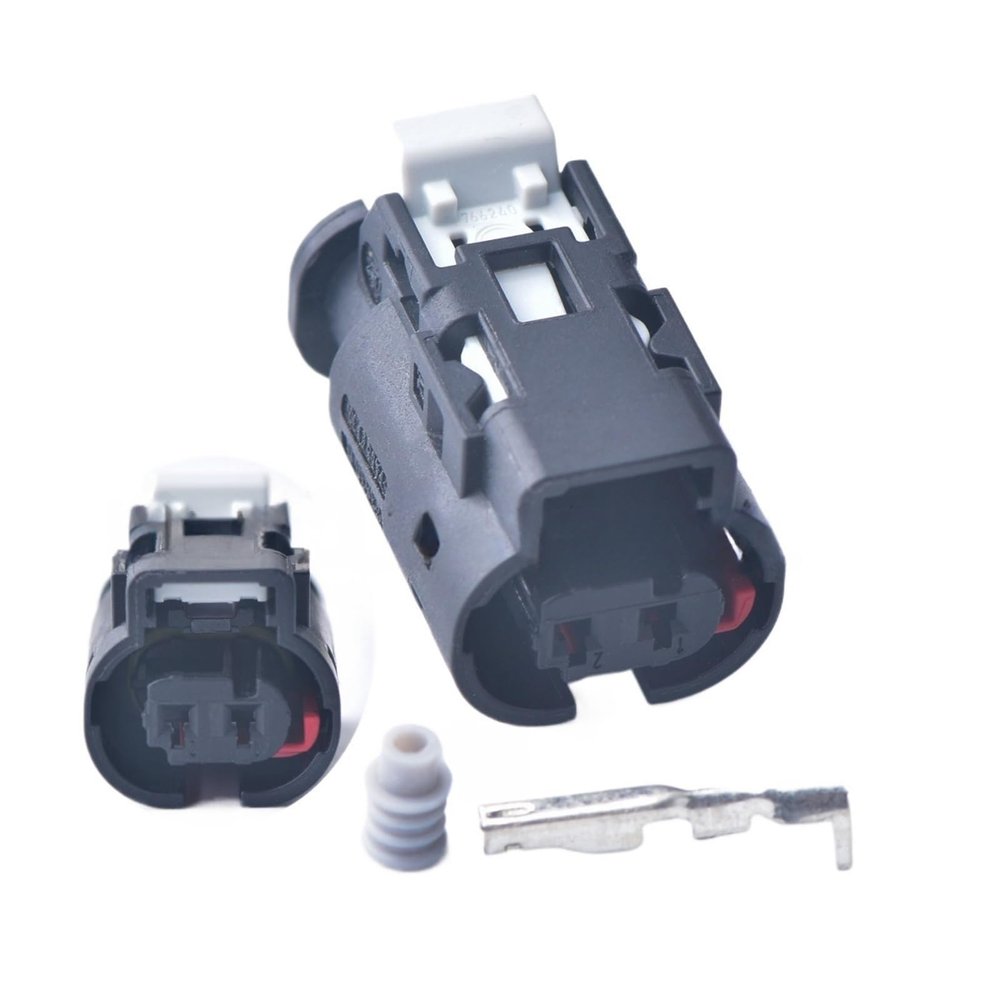 2 Pin auto Connector Camshaft VVT Valve pl/UG 10027186 10010337 10010339 10026841 13503568 10010338(Black with Pin)