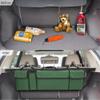 Honibaoto Car Trunk Organizer, Backseat Hanging Large Storage with Adjustable Straps,Waterproof PVC Collapsible Cargo Bag, Car Interior Accessories for Auto SUV MPV (Green) view 4
