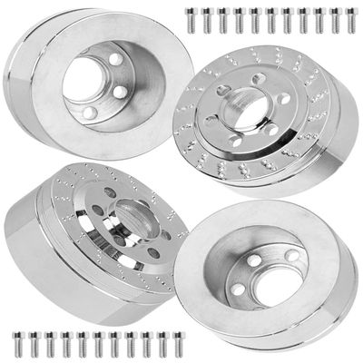 RCMYou RC 1.9" 2.2" Heavy Duty Wheel Weights Upgrades Part for 1/10 TRX4 SCX10 SCX10 II 90046 SCX10 III D90 RC Beadlock Rims Crawler,Heavy Duty Wheel Weights