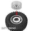 RCMYou RC 1.9" 2.2" Heavy Duty Wheel Weights Upgrades Part for 1/10 TRX4 SCX10 SCX10 II 90046 SCX10 III D90 RC Beadlock Rims Crawler,Heavy Duty Wheel Weights view 3