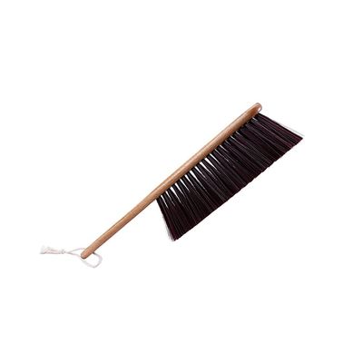 VALGRE Precipitator Reusable Cleaning Tools Soft Cleaning Brush with Long Wooden Handle Bed Brush Anti-Static Dust Brush Hand Broom for Bed Sofa Hotel Office Car dust Catcher