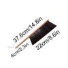 VALGRE Precipitator Reusable Cleaning Tools Soft Cleaning Brush with Long Wooden Handle Bed Brush Anti-Static Dust Brush Hand Broom for Bed Sofa Hotel Office Car dust Catcher view 2
