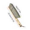 VALGRE Precipitator Anti-Static Natural Horsehair Cleaning Brush Counter Duster with Non-Slip Wood Handle Dusters for Home Hotel Office Car dust Catcher view 2