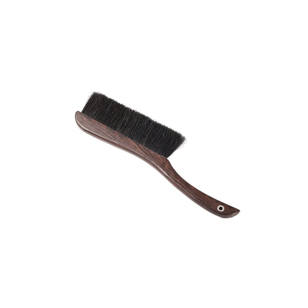 VALGRE Precipitator Hand Broom Soft Bristles Dusting Brush Dusters for Cleaning Home Furniture Hotel Office Car Horsehair Counter Duster with Wood Handle dust Catcher
