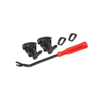Partuto 5pcs Front Windshield Wiper Washer Nozzle Spray Jet Kit 85381-44010 for Toyota Tacoma 2005-2015 for Toyota Prius 2001-2009 for Toyota Highlander 2004-2007 Replacement