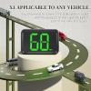 GPS Digital Speed Meter with MPH, Car Head Up Display for All Cars, USB Cable Plug & Play (X1-Green-New) view 3