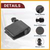 Partuto Windshield Washer Nozzle for Mercedes-Benz Sprinter Durable No.2E1955985 Windscreen Washer Sprayer Nozzle Black Front with Hose and Connectors 1 Set Replacement view 4