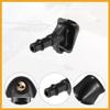 Partuto Windshield Wiper Washer Nozzle Spray Jet Fit for Nissan Frontier 2006-2013 - Pack of 2 Black Replacement view 4