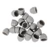 VekAuto 20pcs Wheel Lug Nut Bolt 30mm Rims Tire Nut Screws Dust Cap Cover Nut Protection Plastic Gray Exterior view 1