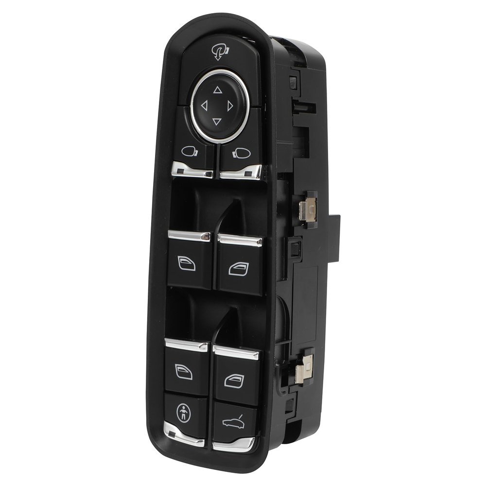 SCITOO Master Power Window Switch Front Left Driver Side Power Window Switch Fits for 2011-2014 for Porsche for Cayenne 2015 for Porsche for Macan OE 7PP959858MDML, 7PP959858HDML