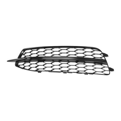 VekAuto 1pc Fog Light Grill for Audi A6 C7 2011-2014 Durable ABS Black Front Left Front Lower Bumper Fog Light Cover Inserts with Hole