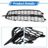 VekAuto 1pc Fog Light Grill for Audi A6 C7 2011-2014 Durable ABS Black Front Left Front Lower Bumper Fog Light Cover Inserts with Hole view 4