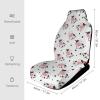 OXJOIIS 2Pcs Car Seat Covers for Front Seats Cute Funny Milk Cow Print Front Seat Cover Set, Interior Covers for Auto Truck SUV view 2