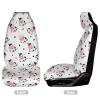 OXJOIIS 2Pcs Car Seat Covers for Front Seats Cute Funny Milk Cow Print Front Seat Cover Set, Interior Covers for Auto Truck SUV view 3