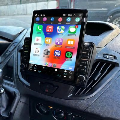 Car Multimedia Player Portable Car Stereo Car Display Screen Radio Car Stereo Radio with CarPlay GPS Navigation Player Compatible for Transit Custom 2013-2019 9.7In Android 13