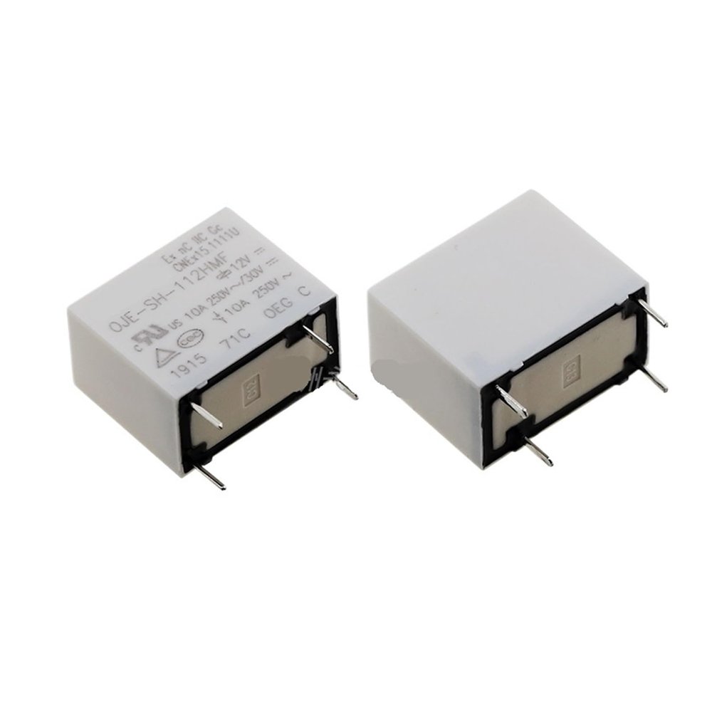 5PCS, Relay OJE-SH-112HMF 12VDC 10A 4PIN 12V Power relay