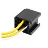 5pcs DC 12V/24V 80A 4 Terminals Relay Socket Harness Connector for Auto Car view 2