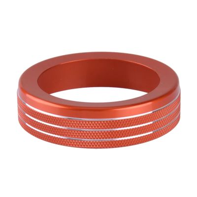 Car Center Console Gear Shift Knob Trim Ring Fit for Ford Maverick 2023 2022 Orange Aluminum Alloy New