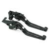 QUNMDYM for Hon&da CRF250L CRF300L 2021 2022 2023 CRF 250 300 L Motorcycle Grips Handle Handlebar CNC Aluminum Adjustable Brake Clutch Levers Lever(Black) view 1
