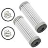 2PCS 3.999 Hydrostatic Transmission Oil Filter with O-Ring Spring Replace MIA881446 187Q0699150 Compatible with John Deere Z925A Z925M Z930A Z930M Z930R Z950A Z950M Z950R Z960M Z960A Z960R view 1