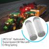 2PCS 3.999 Hydrostatic Transmission Oil Filter with O-Ring Spring Replace MIA881446 187Q0699150 Compatible with John Deere Z925A Z925M Z930A Z930M Z930R Z950A Z950M Z950R Z960M Z960A Z960R view 4