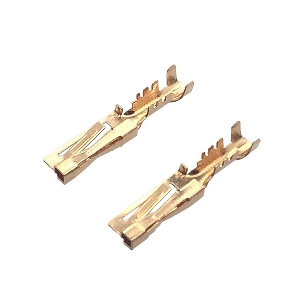 DLAHPJPT Automotive Electrical connectors Auto Crimp Terminal TPA-A TPA-B Connector Position Female Terminals Pl/*UG-in Copper Insert Splice Pin 12146448 12146447 DJ621A-23(50 pcs)