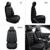2-Seats Car Seat Covers for Hyundai Accent 2012-2022 Leather Auto Vehicle Seat Covers Excellent Quality Car Seat Cover,Waterproof Wear-Resistant Seat Cover Airbag Compatible(Classic&Black-Luxury) view 4