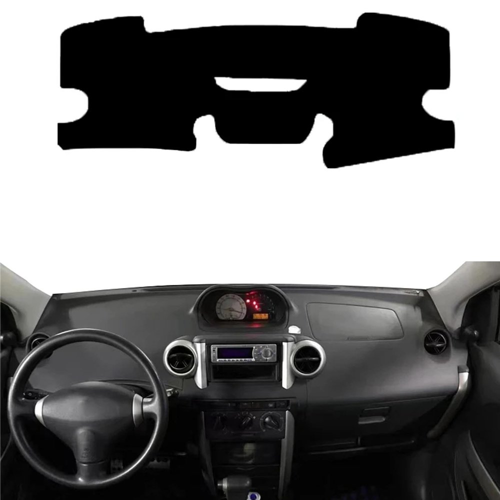 RSUQEOLG Fit for Toyota IST 2002-2005 LHD, Dash Cover, Anti-Scratch Interior Dash Covers, Non-Slip Dash Cover Mat, Black