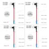 DLAHPJPT Automotive Electrical connectors 1 Piece 12V Mi/*ni Small Middle M2 Size Connector Car Fuse Holder Add-a-Circuit TAP Adapter Mi*/cro Mi*/ni Standard ATM Bla/*de Fuse(2.8-F,1 Pc) view 4