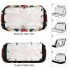 NWTRJ Vintage Union Jack British Flag Car Back Seat Covers Soft Waterproof Cars Rear Bench Cushion Covers Dust and Scratch Proof Auto Backrest Protector Cover Universal Fit Most Trucks SUV Van view 3