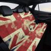 NWTRJ Vintage Union Jack British Flag Car Back Seat Covers Soft Waterproof Cars Rear Bench Cushion Covers Dust and Scratch Proof Auto Backrest Protector Cover Universal Fit Most Trucks SUV Van view 4