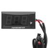Motorcycle Water Temperature Gauge, DC12V LCD Display Water Temperature Meter Easy to Install Accurate for Modifiion (Green),Thermometer view 3
