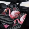 NWTRJ Flamingo Car Back Seat Covers Soft Waterproof Cars Rear Bench Cushion Covers Dust and Scratch Proof Auto Backrest Protector Cover Universal Fit Most Trucks SUV Van view 4