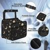 YLYNIU Car Backseat Organizer, PU Leather Back of Seat Car Hanging Organizer with Pockets Leakproof Car Garbage Bag Hanging Car Seat Storage Box Travel Accessories Foldable (Moon & Stars Black) view 3