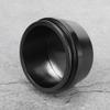 CFTGIW 4pcs 56mm/2.2in Universal Wheel Rim Center Cap Hub Cover Aluminum Modified Part Purple Hub Cap Hub Cover Wheel Rim Center Cap (Black) view 1