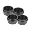 CFTGIW 4pcs 56mm/2.2in Universal Wheel Rim Center Cap Hub Cover Aluminum Modified Part Purple Hub Cap Hub Cover Wheel Rim Center Cap (Black) view 3