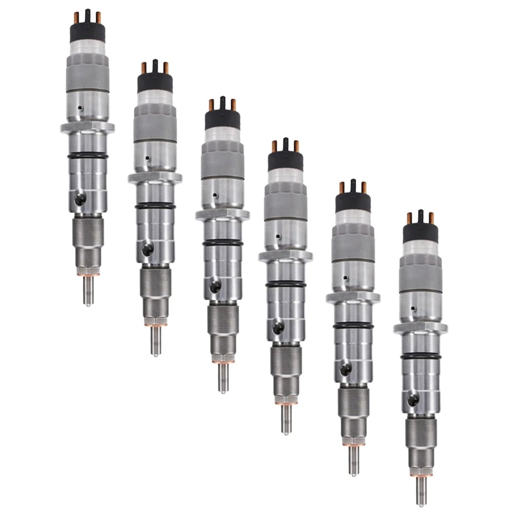 84346812 5263308 6PCS Fuel Injectors Fits for Cummins QSL8.9 S6D114 S6D107 4D107 Engine for Komatsu PC300-8 PC350-8 WA320-6 Excavator for Holland T8030 T8040