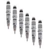84346812 5263308 6PCS Fuel Injectors Fits for Cummins QSL8.9 S6D114 S6D107 4D107 Engine for Komatsu PC300-8 PC350-8 WA320-6 Excavator for Holland T8030 T8040 view 1