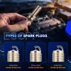 ECCPP Spark Plug Platinum Iridium Fit for 2007-2010 for Acura for CSX 2.0L/L4,2004-2009 for Honda for S2000 2.2L/L4 Replacement for 6988,BKR7EIX-11 (4 Spark Plugs) view 3