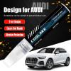 COSLAKE Car Touch Up Paint(Manhattan Gray Metallic(LX7L/H1)) for Audi, Car Paint Scratch Repair Kit, Quick & Easy Solution to Repair, 2 in 1 Scratch Remover Pen with Color-Matched view 2