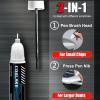COSLAKE Car Touch Up Paint(Manhattan Gray Metallic(LX7L/H1)) for Audi, Car Paint Scratch Repair Kit, Quick & Easy Solution to Repair, 2 in 1 Scratch Remover Pen with Color-Matched view 3