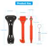 Yimomoyi Window Breaker Seatbelt Cutter, 2 Pack Car Window Breaker, Emergency Seat Belt Cutter and Window Hammer Tool, Car Escape Tool with 2 Whistles, Car Safety Hammer Seatbelt Cutter view 3