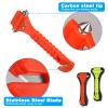 Yimomoyi Window Breaker Seatbelt Cutter, 2 Pack Car Window Breaker, Emergency Seat Belt Cutter and Window Hammer Tool, Car Escape Tool with 2 Whistles, Car Safety Hammer Seatbelt Cutter view 4