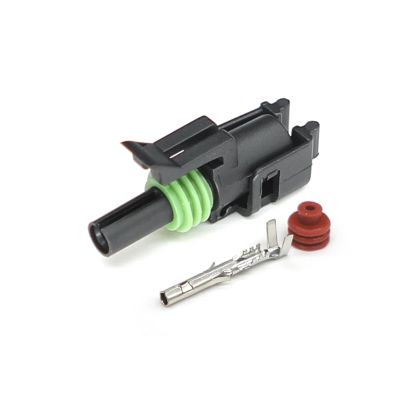 BHUPWZE 1Set 12015791 Auto Waterproof Connectors Housing 2.5mm Automotive Sensor Cable Harness Connector Additional Terminal/Seal(Terminal seal)