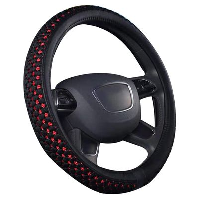 Ice Silk Mesh Steering Wheel Cover to Keep Cool in Summer Breathable Anti-Slip Car Steering Wheel Cover for Steering Wheel with a Diameter of 14.5"-15"