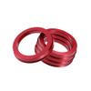Motoforti Car Hub Centric Rings OD 73.1mm to ID 56.1mm Hub Centric Rings Wheel Bore Center Spacer Aluminum Alloy Red (Set of 4) Long-Lasting view 1