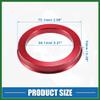 Motoforti Car Hub Centric Rings OD 73.1mm to ID 56.1mm Hub Centric Rings Wheel Bore Center Spacer Aluminum Alloy Red (Set of 4) Long-Lasting view 4
