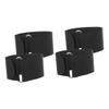 MUSISALY 4pcs Adjustable Straps Exercise Bike Pedals Recumbent Cycling Pedal Belts for Home Fitness view 1