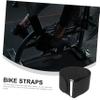 MUSISALY 4pcs Adjustable Straps Exercise Bike Pedals Recumbent Cycling Pedal Belts for Home Fitness view 2